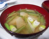 わが家のお味噌汁＊かぶとネギ＊作り方6写真