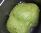 抹茶の食パン・あんこを巻いて作り方1写真