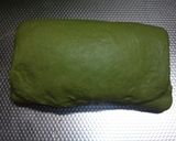 抹茶の食パン・あんこを巻いて作り方4写真
