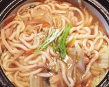 土鍋で煮込みうどん作り方3写真