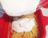 レンジで和風カルボナーラ作り方6写真