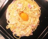 レンジで和風カルボナーラ作り方7写真