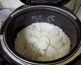 ふっくら里芋ごはん作り方4写真