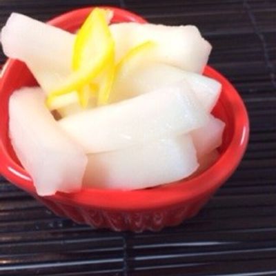 ahinレモン大根をお待ち下さいませ(^o^) 大根消費＆常備菜に！さっぱりレモン大根 by goffon