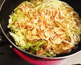 簡単♡桜えびと天かすの揚げない玉子とじ丼作り方3写真