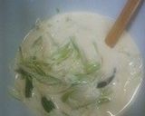 こめこdeねぎ焼き～混ぜて焼くだけ～作り方1写真