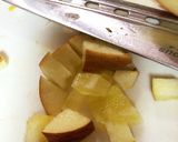 秋味ケーキ☆たっぷりリンゴ&干し柿☆作り方4写真