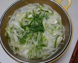 ねぎと水菜のしゃぶしゃぶ作り方2写真