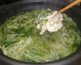 ねぎと水菜のしゃぶしゃぶ作り方5写真