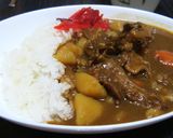 圧力鍋☆牛すじカレー作り方4写真