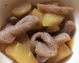 簡単！ダイエットにも。冬瓜と蒟蒻の煮物作り方3写真