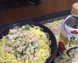 簡単ツナおろしパスタ作り方5写真