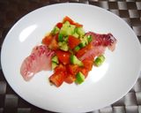 縞ソイのカルパッチョ作り方4写真