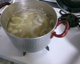 ランチ 絶品！ 味噌バター きのこスープ作り方3写真