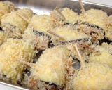 おつまみにもナスと生ハムのフライ作り方3写真