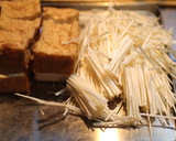 厚揚げ豆腐とネギのえのき炒め作り方1写真