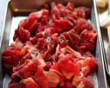 牛肉と根菜の炒め煮作り方1写真