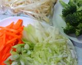 余り野菜で☆具沢山コンソメスープ♪作り方1写真