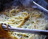 しらすの塩レモンパスタ作り方4写真
