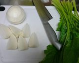 シロさんのかぶの海老椎茸あんかけ作り方1写真