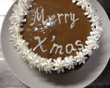 ☆HMで！クリスマスデコ！市松模様ケーキ作り方16写真
