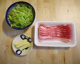 ポン酢で簡単♪キャベツの豚バラ巻き作り方1写真