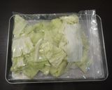 キャベツの冷凍保存＆シャキシャキ解凍❀作り方1写真