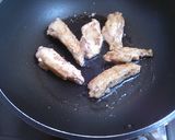 鶏手羽のピリ辛照焼き作り方2写真