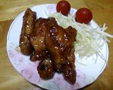 鶏手羽のピリ辛照焼き作り方4写真