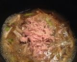 【お鍋一つ♩】シーチキンとしめじの丼作り方3写真