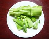 ブロッコリーの茎を生で✿ごま酢味噌和え作り方2写真