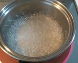 離乳食初日の重湯作り方1写真