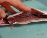 圧力鍋で骨まで柔か～♪寿司酢で秋刀魚煮☆作り方1写真