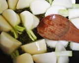 蕪とアボカドのプチプチ押し麦まとうソテー作り方8写真