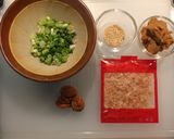 風邪に負けない☆梅ねぎ味噌！作り方1写真