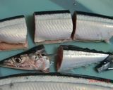 圧力鍋で骨まで柔か～♪寿司酢で秋刀魚煮☆作り方3写真