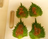 簡単ヘルシー♪鶏ささみの梅しそフライ作り方2写真