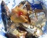 圧力鍋で骨まで柔か～♪寿司酢で秋刀魚煮☆作り方12写真