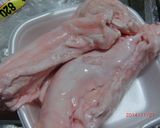 コラーゲン♡アキレスのピリ辛煮込み♪作り方1写真