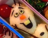 オラフのキャラ弁作り方3写真