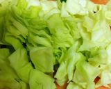鶏ムネ肉とキャベツの塩昆布と梅肉あえ作り方2写真