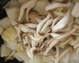 白菜としめじの豆乳クリーム煮作り方3写真