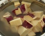 食欲そそる!!鳥とさつまいもの炒め物作り方1写真