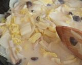 白菜としめじの豆乳クリーム煮作り方6写真