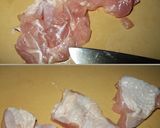 鶏モモ肉で☆ボリューム生姜焼き作り方1写真