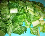 豚肉と高菜と厚揚げのさっと煮作り方1写真