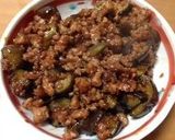 簡単！油なし！なすと味噌ひき肉炒め～作り方5写真