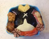 妖怪ウォッチ☆フユニャンのキャラ弁^_−作り方6写真