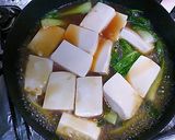 豆腐とチンゲン菜のオイスター煮込み作り方4写真