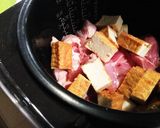 炊飯器で里芋と鶏肉の煮物作り方1写真